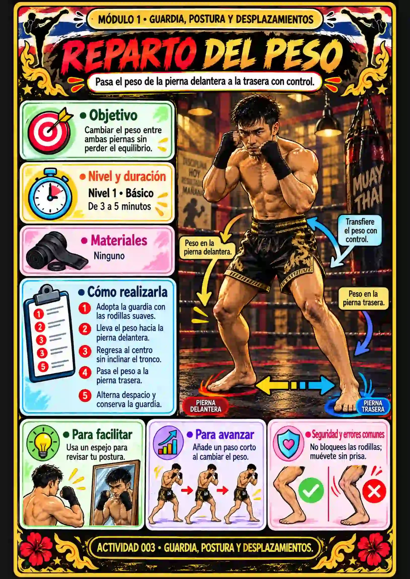 Ficha: Reparto del peso